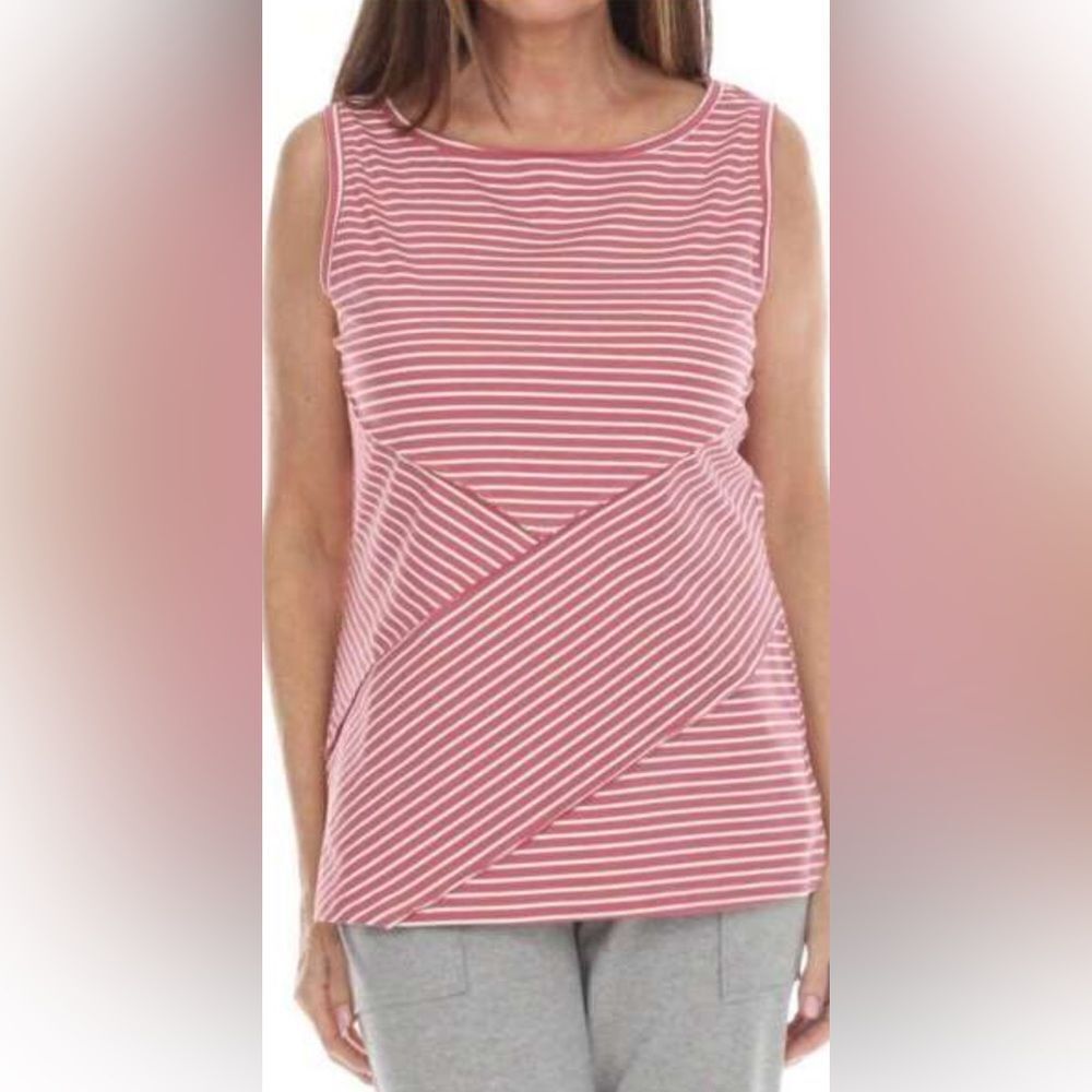 Neon Buddha Stripe Tank Top Size Small NWT